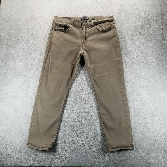 Lucky Brand Other - Lucky Brand Jeans Mens 38x30 Brown 121 Slim Straight Comfort Mid Rise